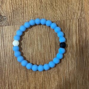 Blue and white Lokai bracelet​​​​​​​